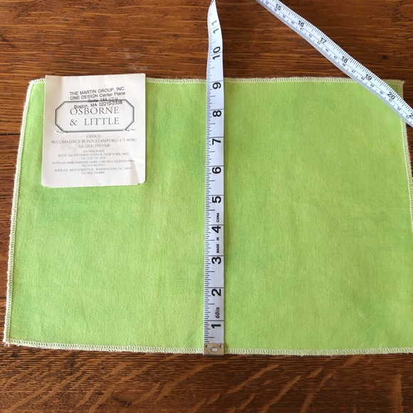 Designer Fabric Sample/Osborne & Little Designers Guild/13”x9”/Cotton/Vintage - Picture 4 of 4